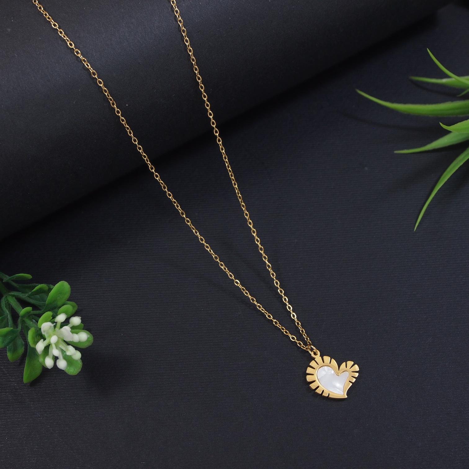 Tarohi Jewels Stainless Steel  Necklace