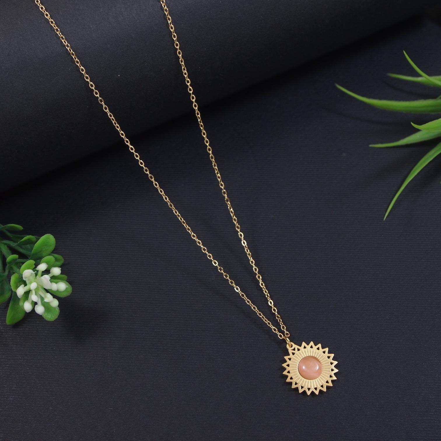 Tarohi Jewels Stainless Steel  Necklace