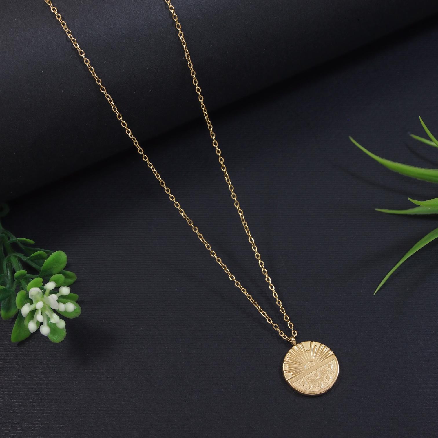 Tarohi Jewels Stainless Steel  Necklace