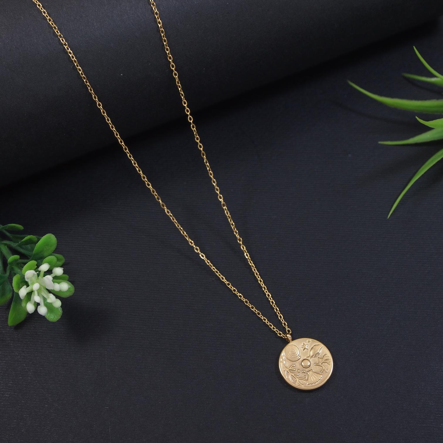 Tarohi Jewels Stainless Steel  Necklace