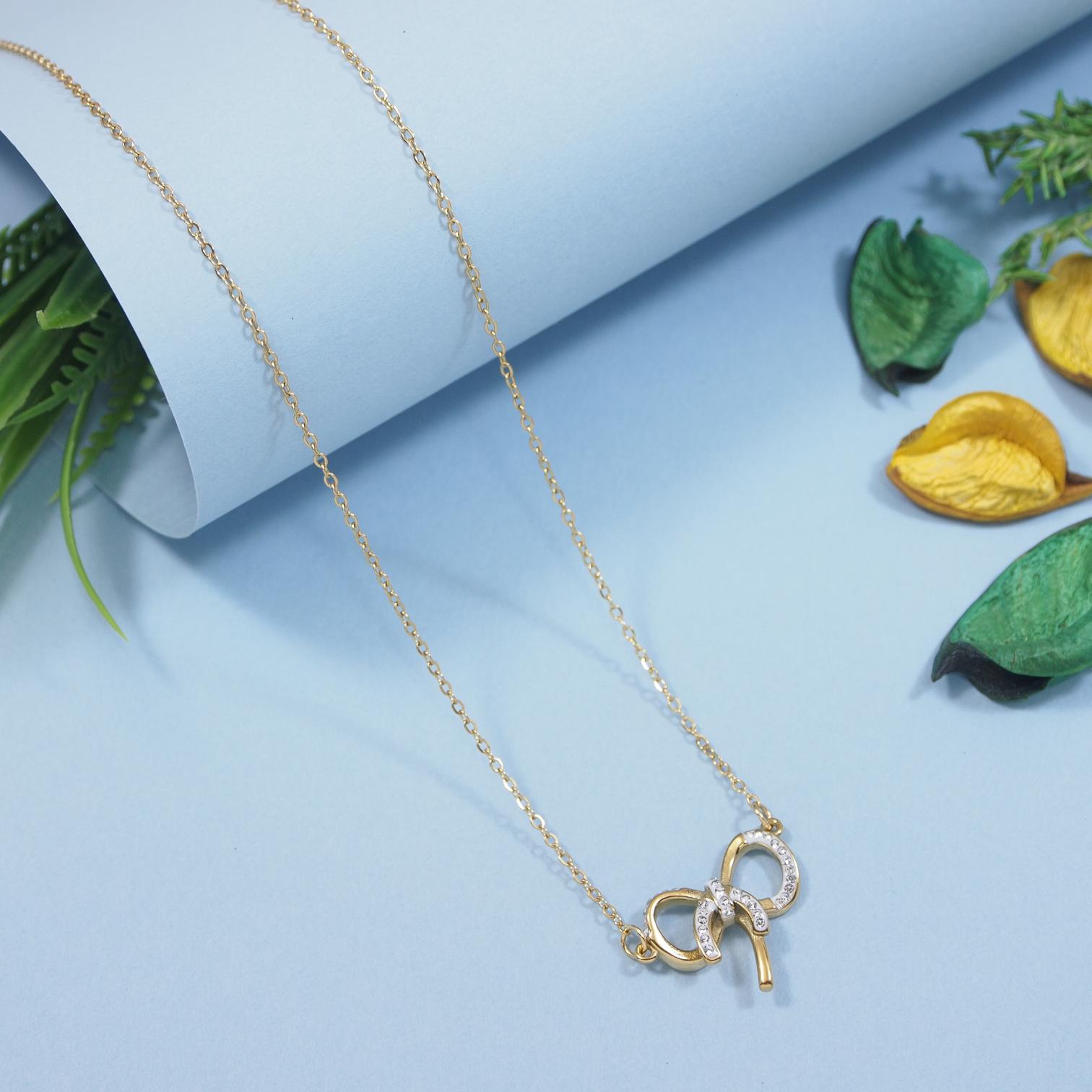 Tarohi Jewels Stainless Steel  Necklace