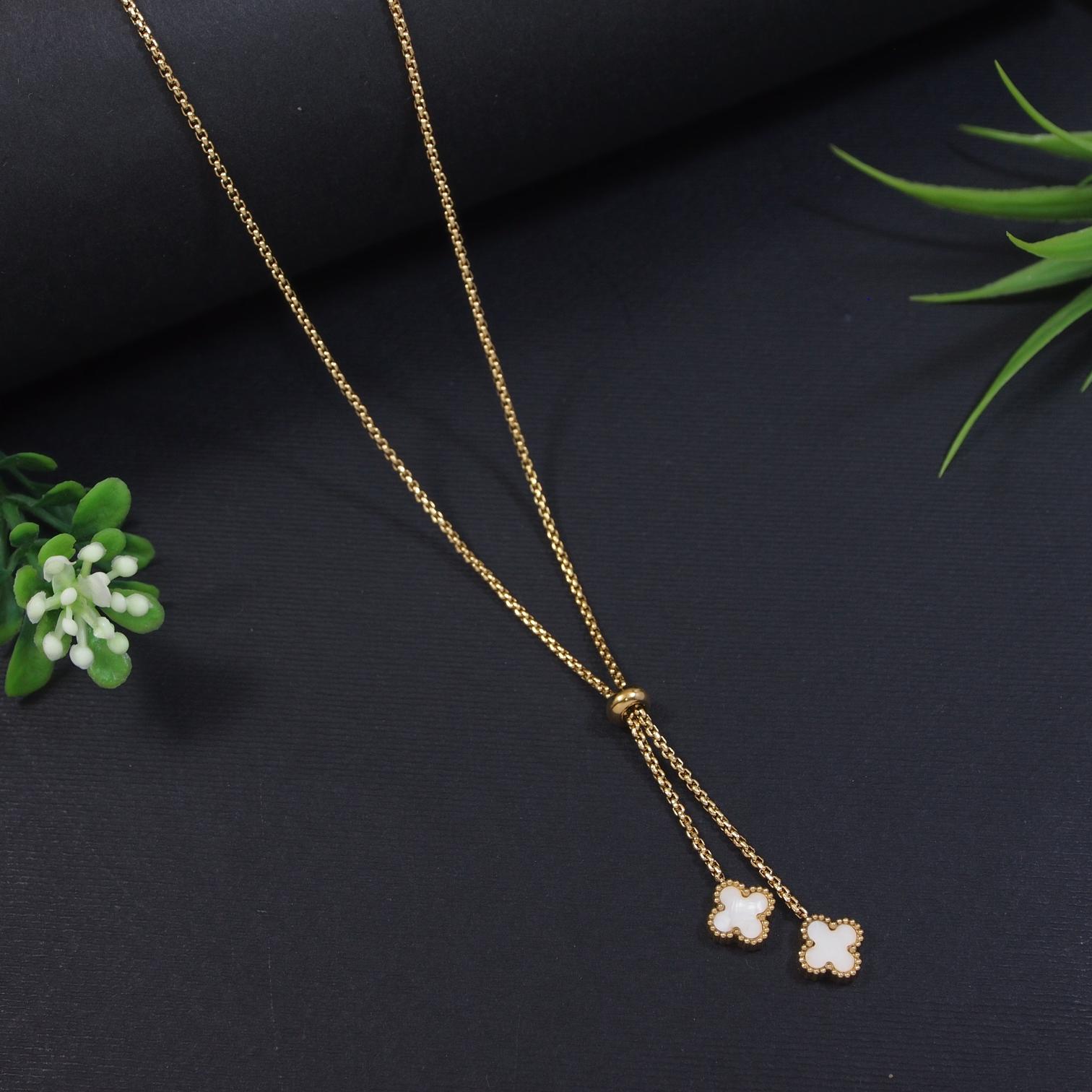Tarohi Jewels Stainless Steel  Necklace