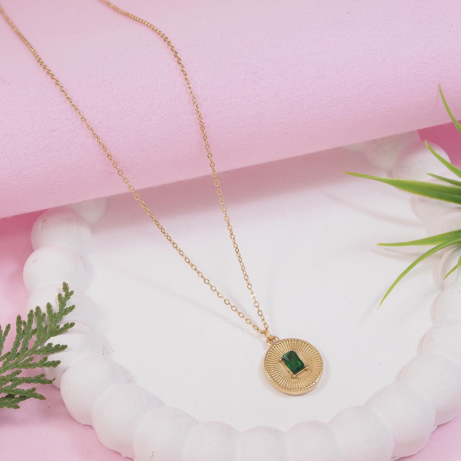 Tarohi Jewels Stainless Steel  Necklace