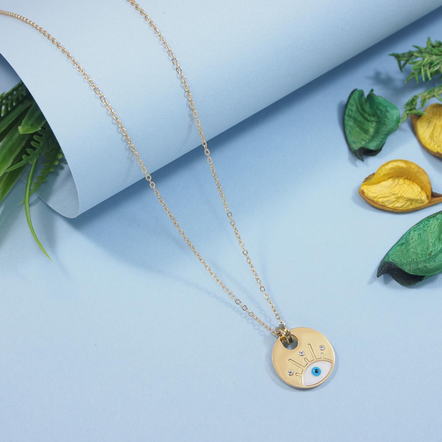 Tarohi Jewels Stainless Steel  Necklace