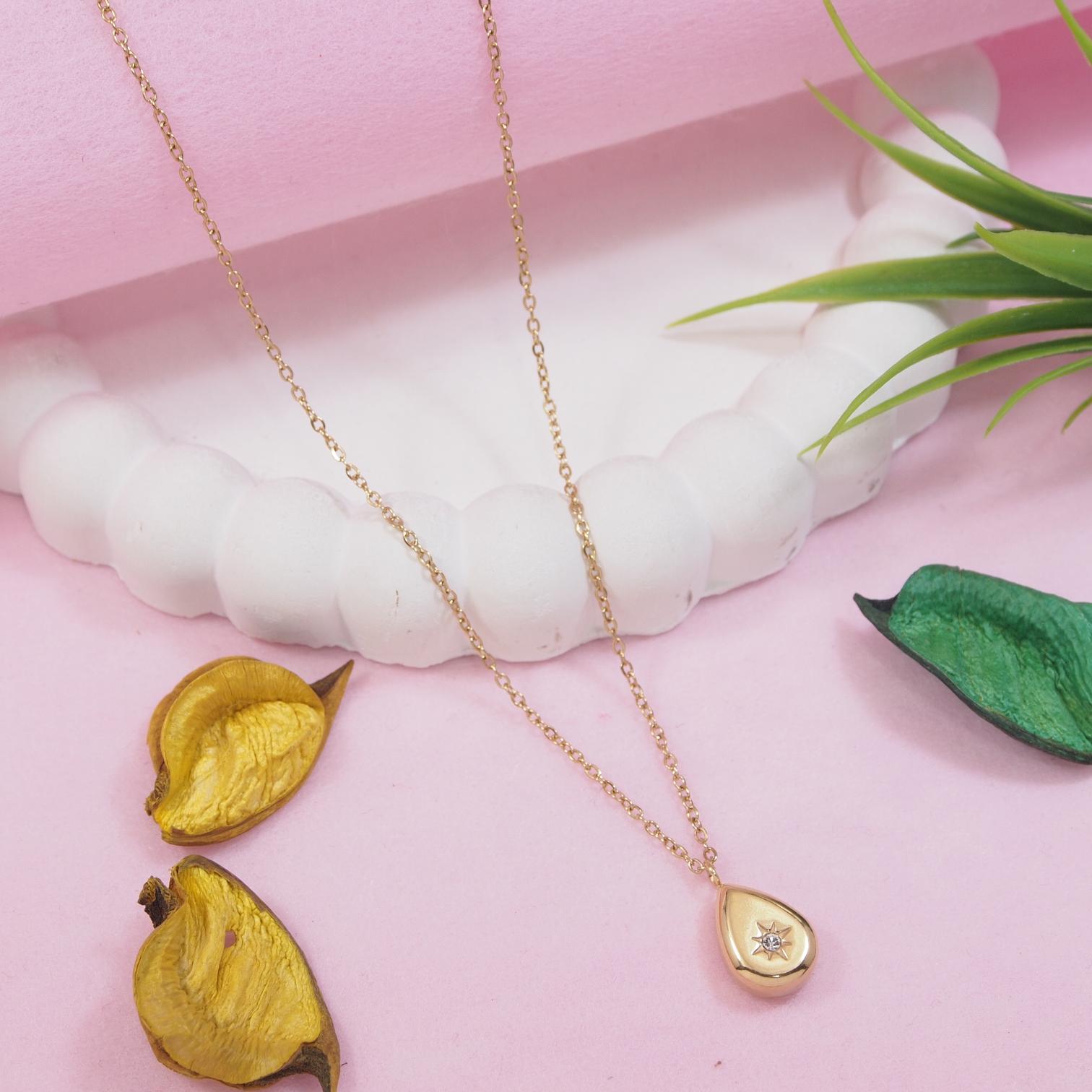 Tarohi Jewels Stainless Steel  Necklace