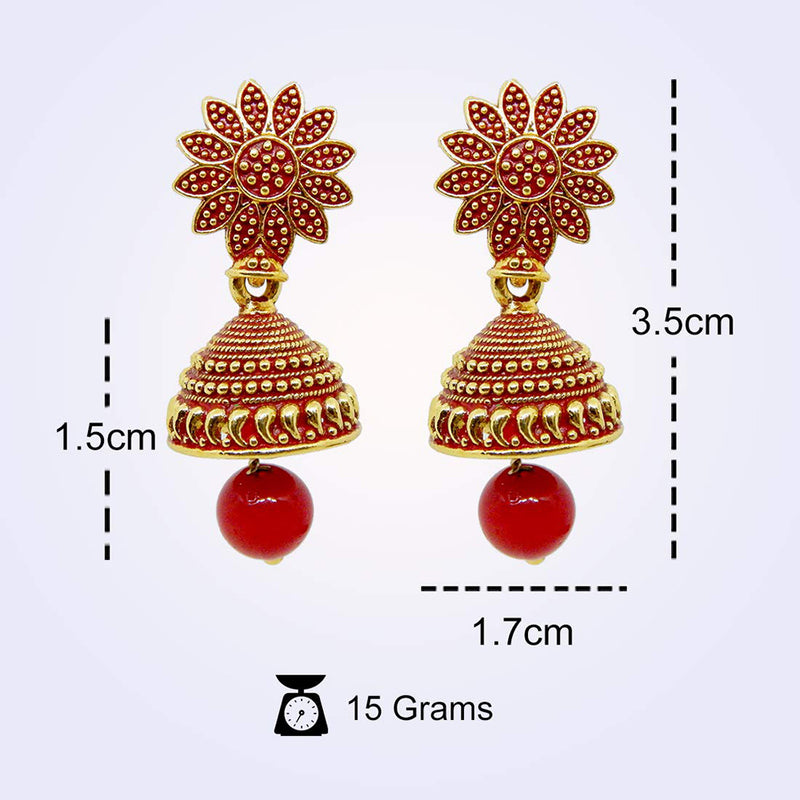 Subhag Alankar MultiColor Trendy 6 pair combo pack of mini earrings