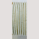 Chitra Bangles Glass Pearl Bangle Set (12 Piece In One Box)