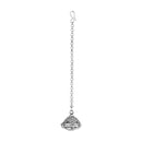 Etnico Silver Oxidised Ghungroo Maang Tikka For Women (T2185OX)