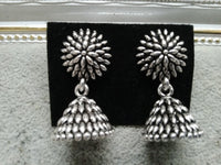 Darshana Jewels Oxidised Plated Pack Of 24  Jhumki Earrings - TAHEAR26