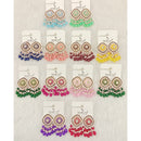 Dhwani Sparkling Crystal And Pearl Elegant Meenakari Dangler Earrings