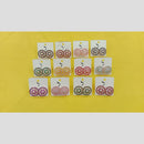 Dhwani Austrian Stone Studs Earrings (Assorted Color)