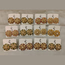 Dhwani Gold Plated Austrian Stone Studs Earrings