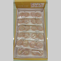 Dhwani Rose Gold Plated Austrian Stone Studs Earrings
