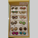 Dhwani Crystal Stone Studs Earrings (Assorted Color)