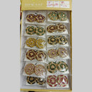 Dhwani Gold Plated Crystal Stone Studs Earrings (Assorted Color)