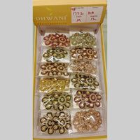 Dhwani Gold Plated Crystal Stone Studs Earrings