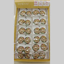 Dhwani Gold Plated Crystal Stone Studs Earrings
