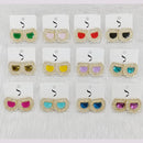 Dhwani Royal Austrian Stone Studs Earrings - (Pack of 12)
