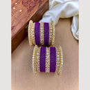 Wedding Chuda Gold Plated Kundan Bangles Set