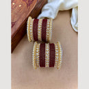 Wedding Chuda Gold Plated Kundan Bangles Set