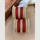 Wedding Chuda Gold Plated Kundan Bangles Set