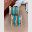 Wedding Chuda Gold Plated Kundan Bangles Set