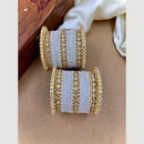 Wedding Chuda Gold Plated Kundan Bangles Set