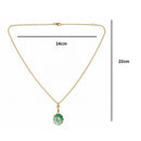 Etnico Fashion Gold Plated Anti Tarnish Floral Pendant Necklace with Faux Pearl for Women & Girls Stylish Fashion Jewellery (WN005)