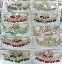 Neetu Art Gold Plated Bridal Set