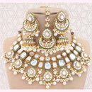 India Art Gold Plated Kundan Necklace Set