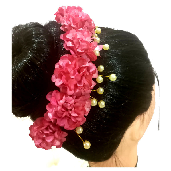 Kavyas Kreation Designer Floral Hair Brooch