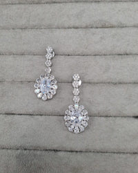 LAFZ  Sparkling White Stone AD Jewellery Set
