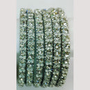 Chitra Bangles Glass Austrian Stone Bangle Set (8 Piece In One Box)