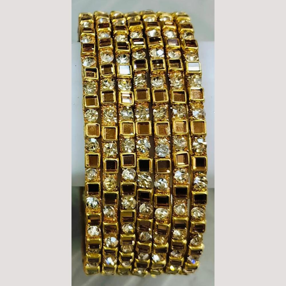 Chitra Bangles Austrian Stone Bangle (12 Piece In One Box)