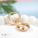 Tarohi Jewels Gold Plated Xuping Hoops Earring