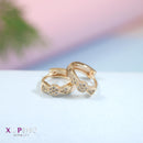 Tarohi Jewels Gold Plated Xuping Hoops Earring