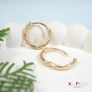 Tarohi Jewels Gold Plated Xuping Hoops Earring