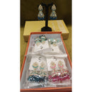 Dhwani Royal Kundan Pearl And Beads Meenakari Jhumki Earrings