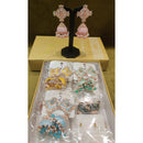 Dhwani Royal Rainbow Kundan Pearl And Beads Meenakari Jhumki Earrings