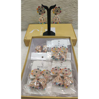 Dhwani Royal Austrian Stone And Pearl Jhumki Earrings 