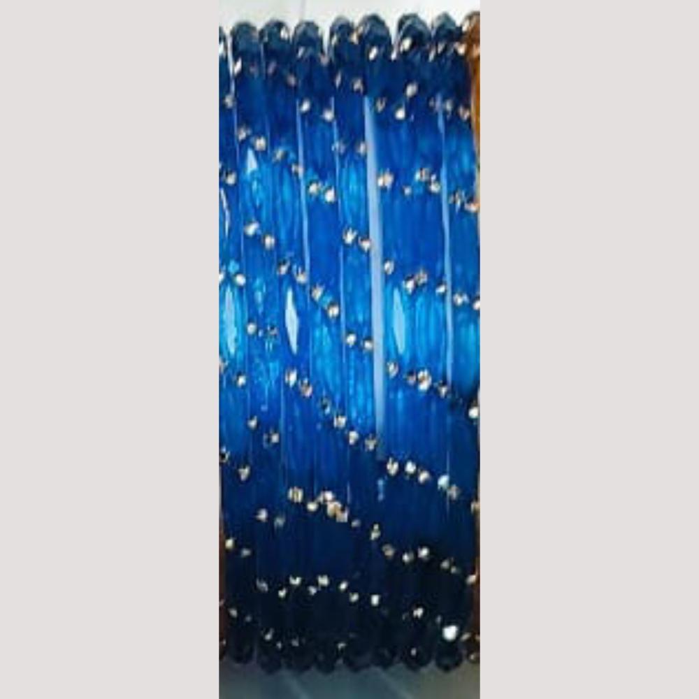 Chitra Bangles Multi Color Glass Bangle (12 Piece In One Box)