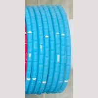 Chitra Bangles Multi Color Glass Bangle (12 Piece In One Box)