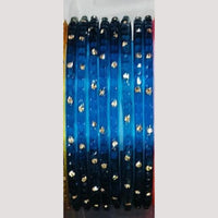 Chitra Bangles Multi Color Glass Bangle (12 Piece In One Box)