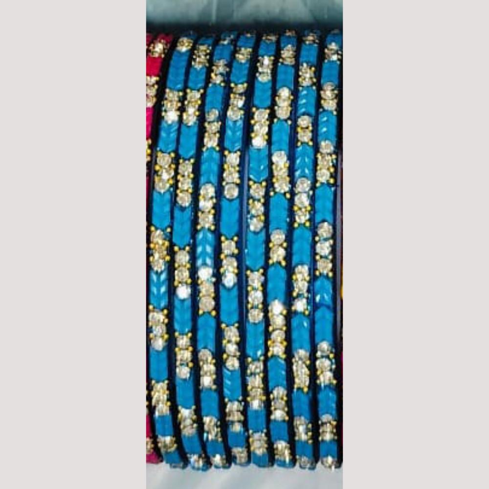 Chitra Bangles Multi Color Glass Bangle (12 Piece In One Box)