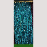 Chitra Bangles Glass Multi Color Bangle Set (12 Piece In One Box)