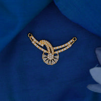 Mahavir Stylish DYE Gold Plated Austrian Stone Pendant for Women