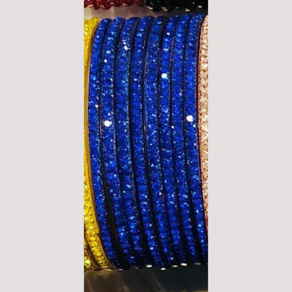 Chitra Bangles Glass Multi Color Bangle Set (12 Piece In One Box)
