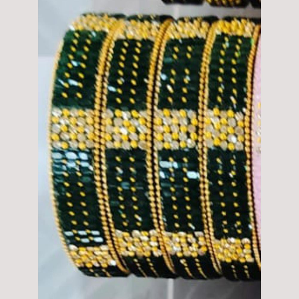 Chitra Bangles Multi Color Bangle (4 Piece In One Box)