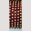 Chitra Bangles Multi Color Bangle (8 Piece In One Box)