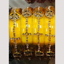 Chitra Bangles Multi Color Glass Bangle (4 Piece In One Box)